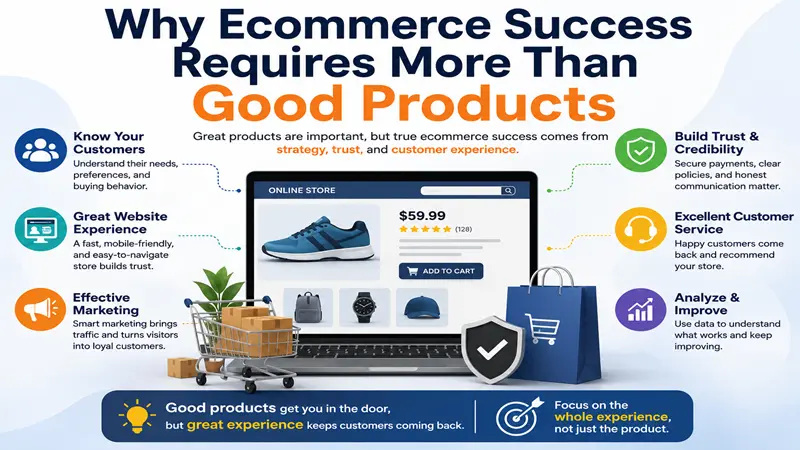 Why Ecommerce Success Requires More Than Good Products