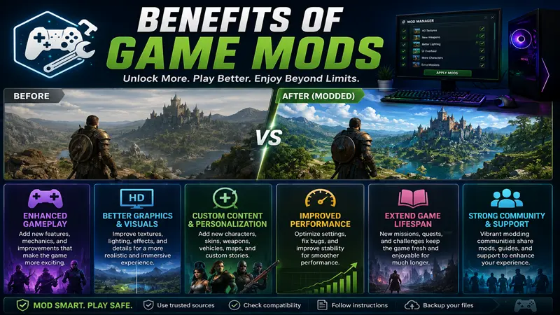 Benefits of Game Mods