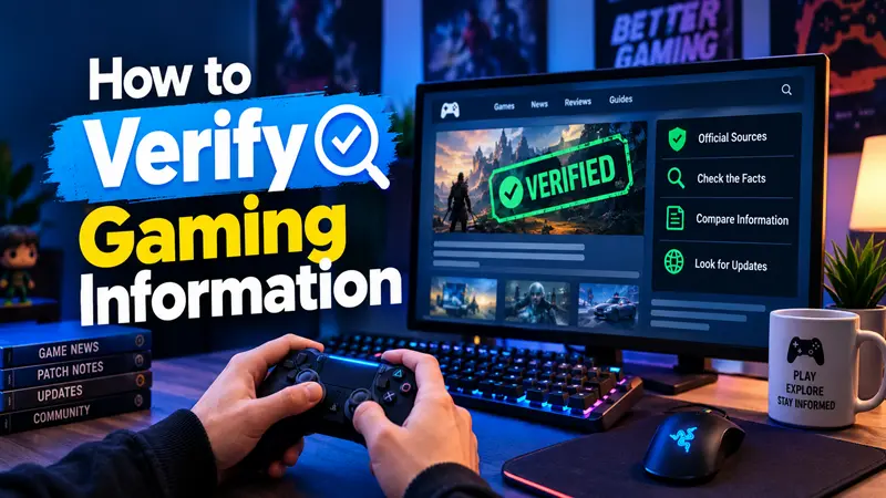 How to Verify Gaming Information